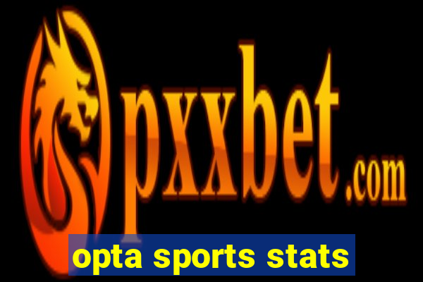 opta sports stats